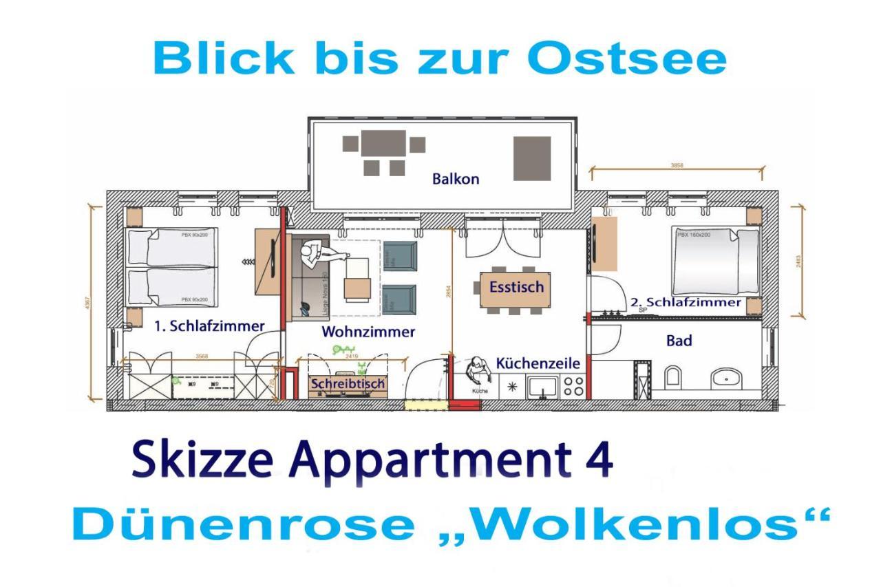 Dünenrose 4 Wolkenlos Börgerende-Rethwisch Exterior foto